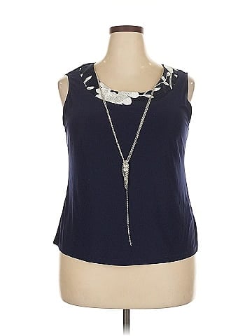 R&M Richards Sleeveless Blouse (view 1)