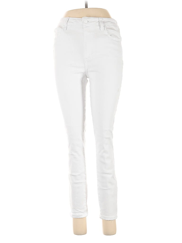 Pre-owned Pistola Jeggings In White