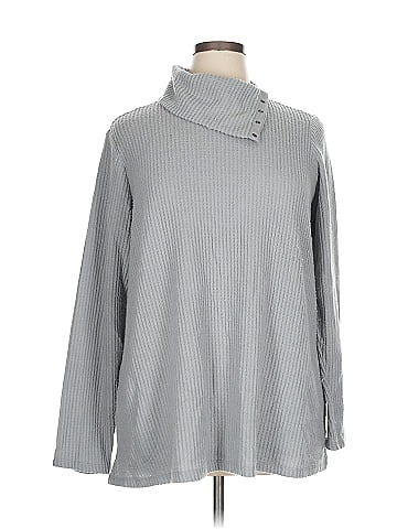 LOGO by Lori Goldstein Turtleneck Sweater (view 1)