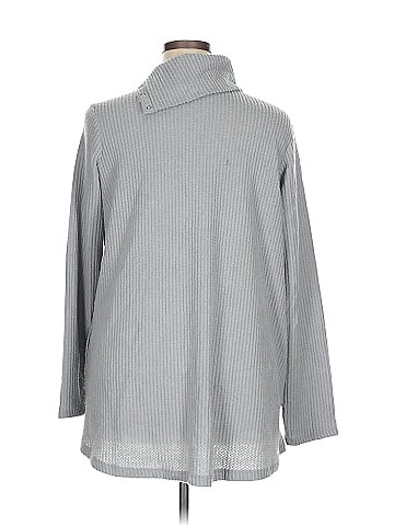 LOGO by Lori Goldstein Turtleneck Sweater (view 2)