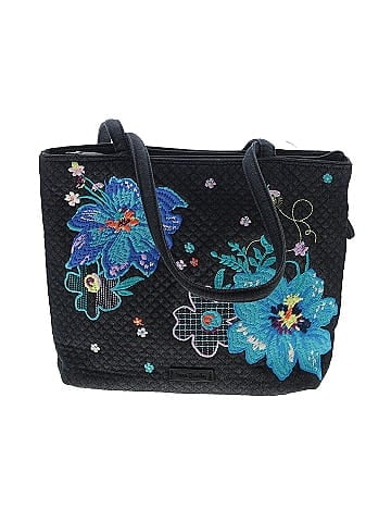 Vera Bradley Denim Navy Small Vera Tote (view 1)