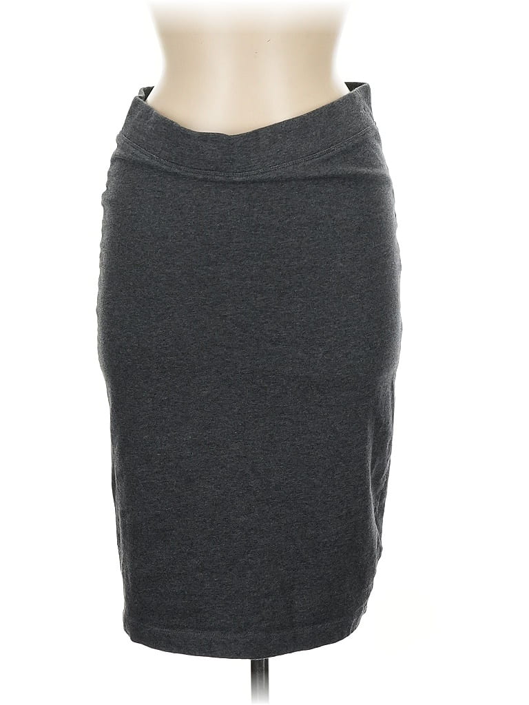 Pre-owned Gap Casual Skirt In Gray