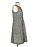 J.Crew 100% Cotton Houndstooth Gray Casual Dress Size 4 - photo 3