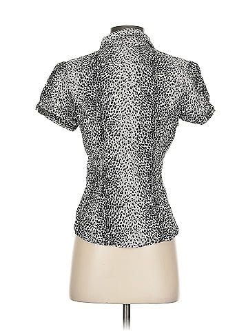 Express Design Studio Short Sleeve Blouse (view 2)