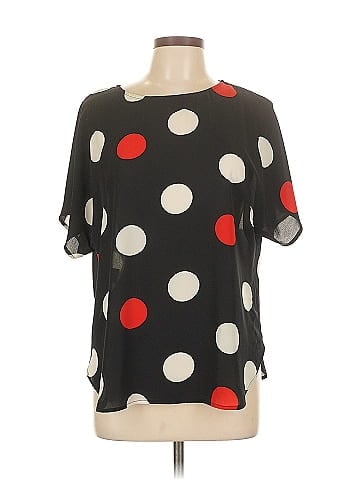 Anne Klein Short Sleeve Blouse (view 1)