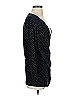 Anne Klein Polka Dots Black 3/4 Sleeve Top Size XXS (estimated) - photo 4