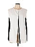 Emmelle 100% Polyethylene Ivory Sleeveless Blouse Size L - photo 1