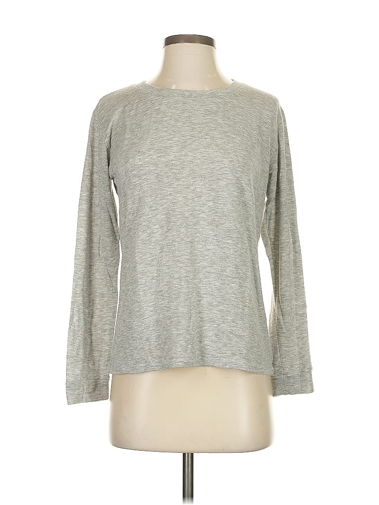 Monrow Gray 3/4 Sleeve T-Shirt Size XS - photo 1