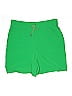 Zenergy by Chico's Solid Green Athletic Shorts Size Med (1.5) - photo 1