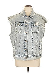 Logo By Lori Goldstein Denim Vest