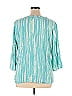 Gloria Vanderbilt Teal 3/4 Sleeve Blouse Size XL - photo 2