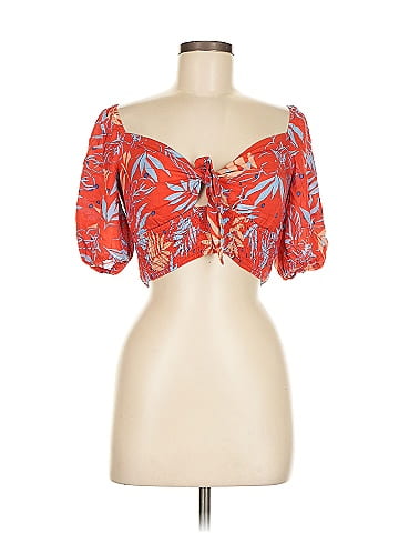 Lost + Wander Short Sleeve Blouse (view 1)