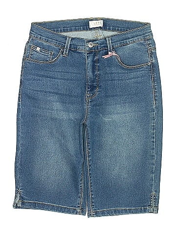Curve Appeal Denim Shorts (view 1)