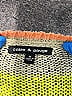 Cable & Gauge Color Block Yellow Pullover Sweater Size M - photo 7