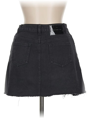 Material Girl Denim Skirt (view 2)