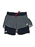 New Balance Color Block Gray Athletic Shorts Size 5 - photo 1