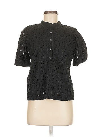 Ann Taylor Short Sleeve Blouse (view 1)