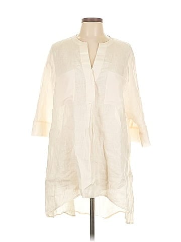 Anne Klein 3/4 Sleeve Button-Down Shirt (view 1)