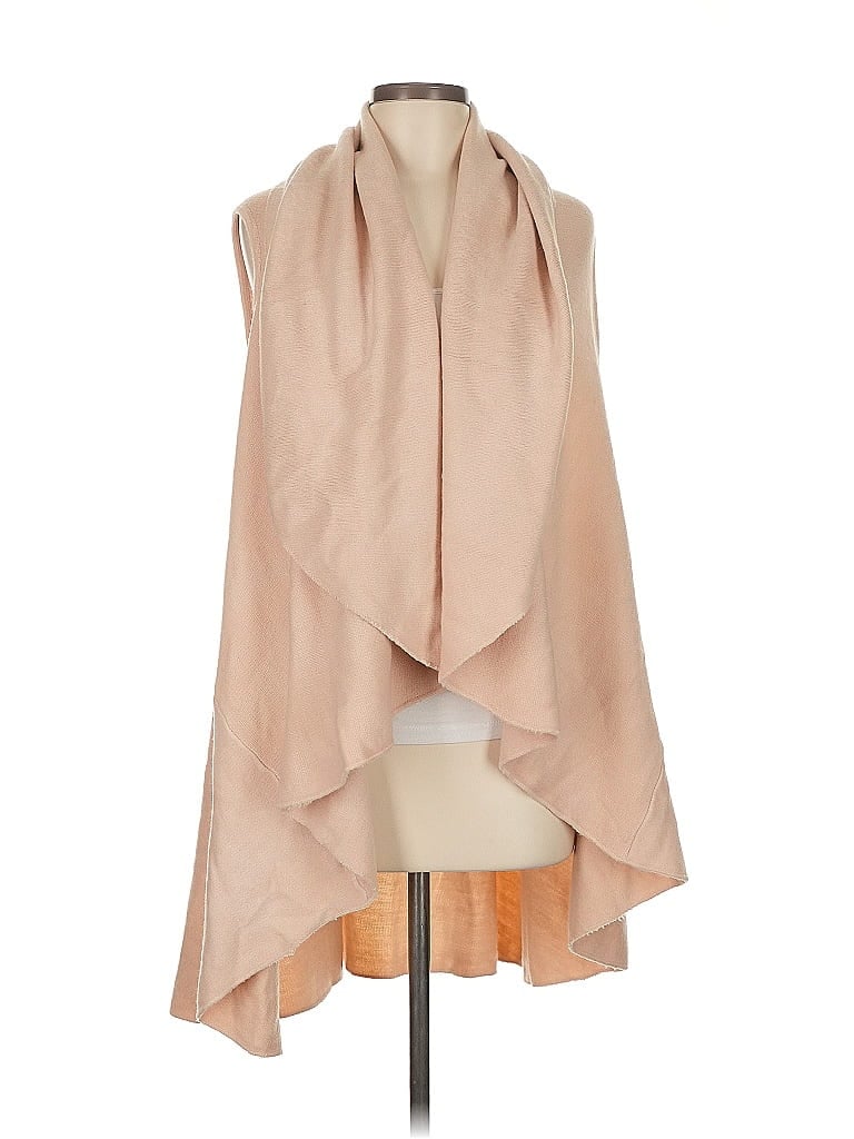 Pre-owned Look Poncho In Brown