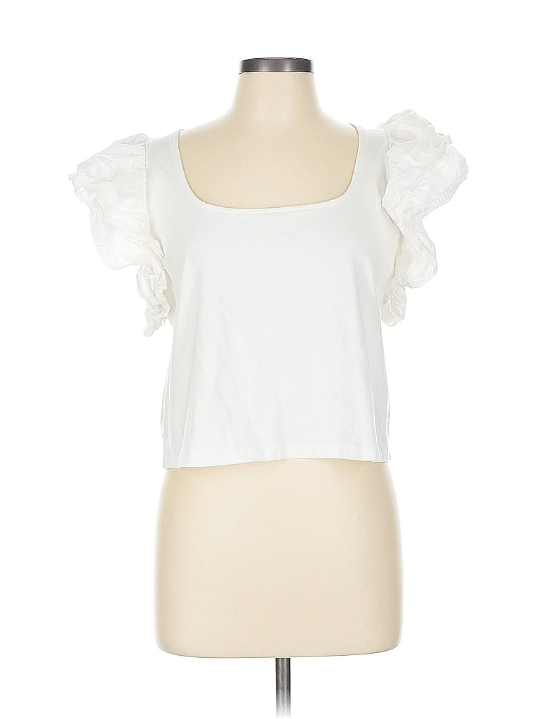 Pre-owned A New Day Short Sleeve T-shirt In White