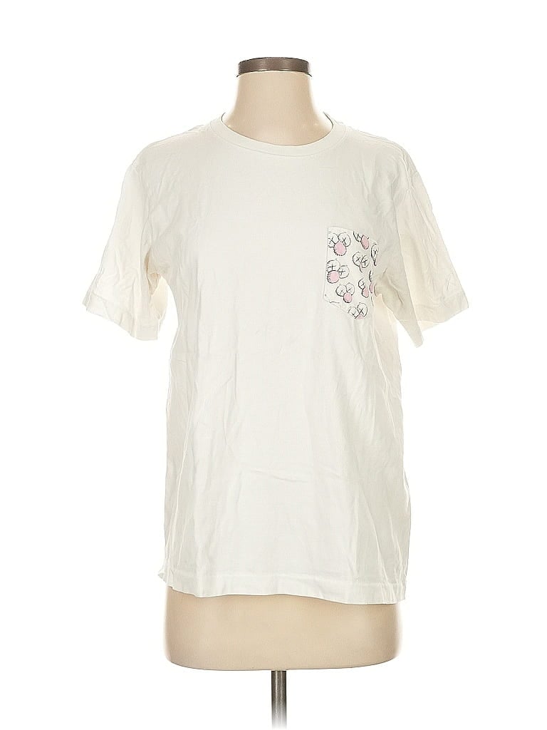 UT for Uniqlo Floral Ivory Short Sleeve T-Shirt Size S - photo 1