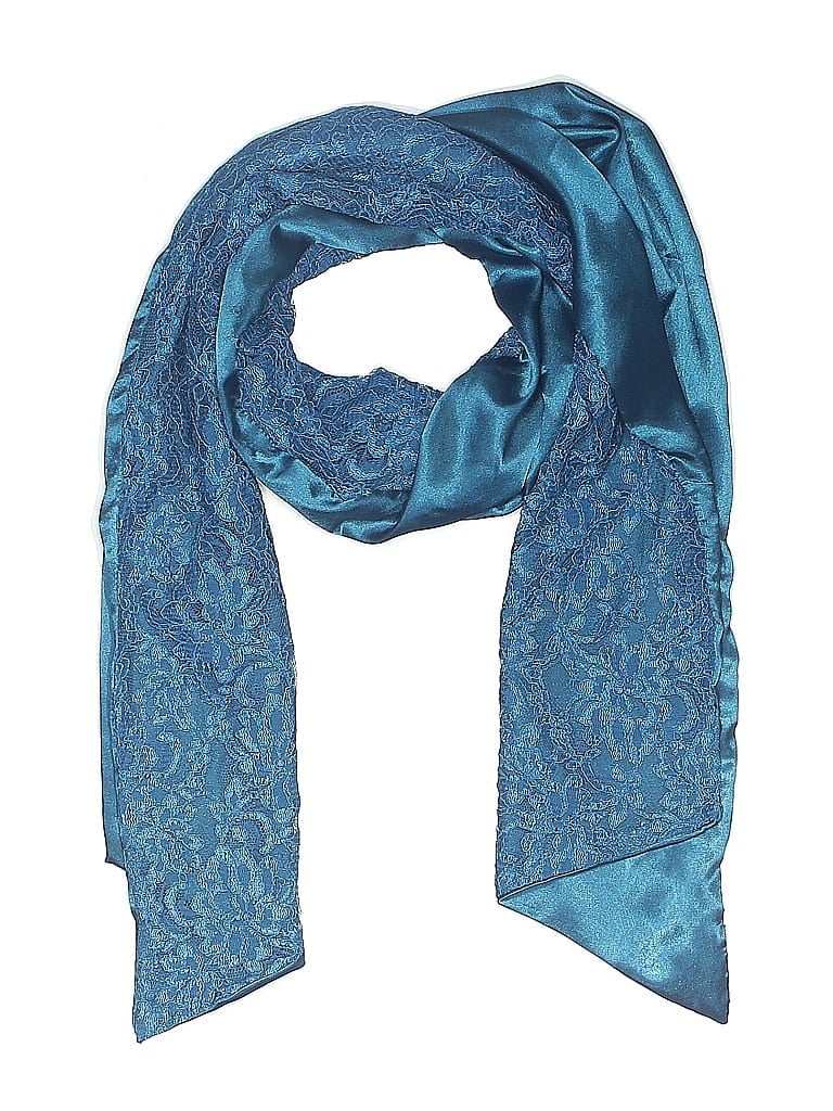 Click to view more detailed imagery on our partner's website Pre-owned Assorted Brands Scarf In Blue