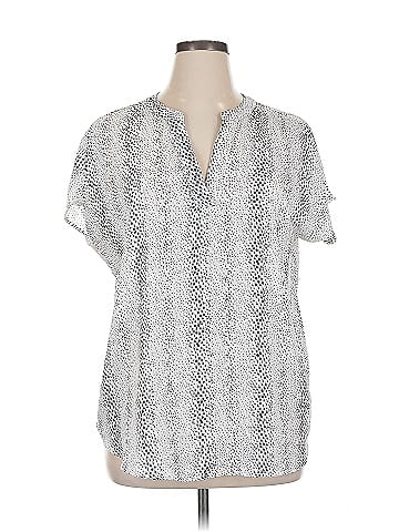 Adrianna Papell Short Sleeve Blouse (view 1)
