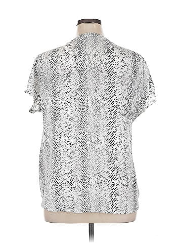 Adrianna Papell Short Sleeve Blouse (view 2)