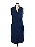 Akris Punto Solid Blue Cocktail Dress Size 6 - photo 1