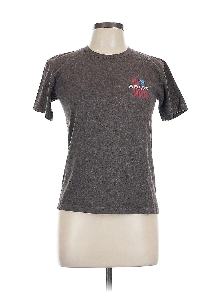 Ariat Gray Active T-Shirt Size L - photo 1