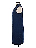 Akris Punto Solid Blue Cocktail Dress Size 6 - photo 4
