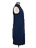 Akris Punto Solid Blue Cocktail Dress Size 6 - photo 3