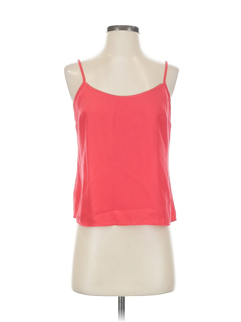 Click to view more detailed imagery on our partner's website Pre-owned French Connection Sleeveless Top Orange Sweetheart Neckline Tops