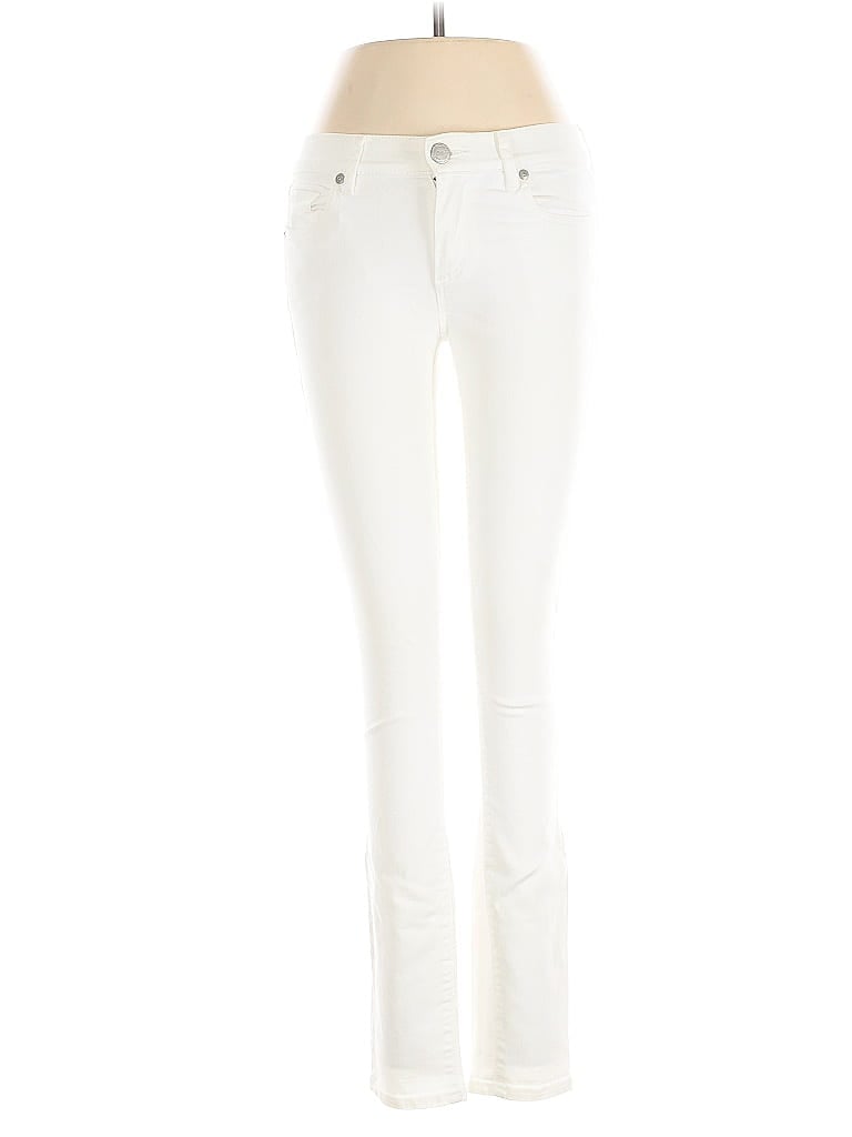 Pre-owned Ann Taylor Loft Jeans In White