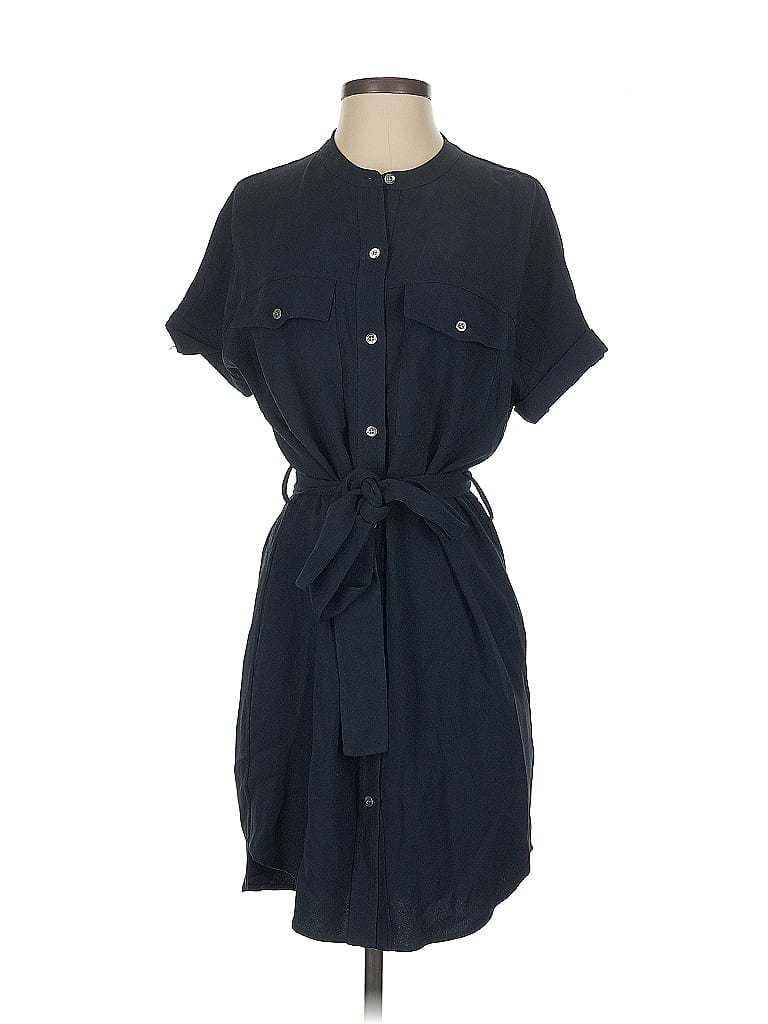 Pre-owned Theory Casual Dress In Purple