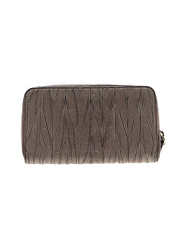 Miu Miu Matelassé Leather Continental Zip Wallet (view 2)