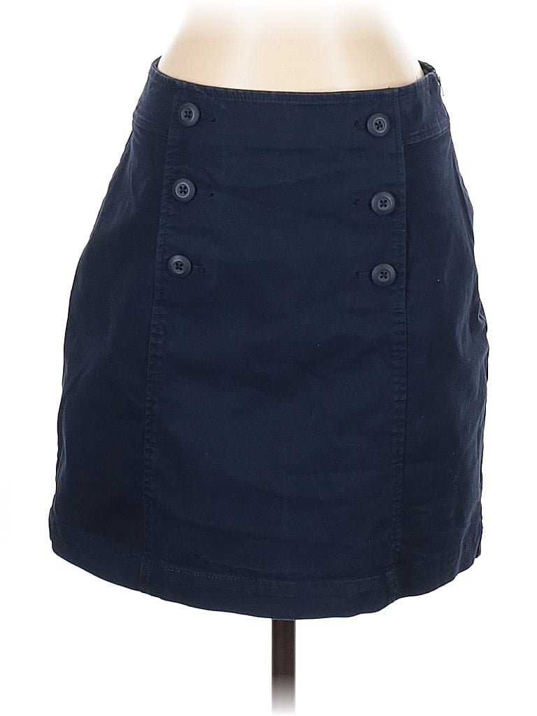Pre-owned Ann Taylor Loft Casual Skirt In Blue