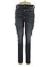 AE77 Solid Blue Jeans Size 10 - photo 1