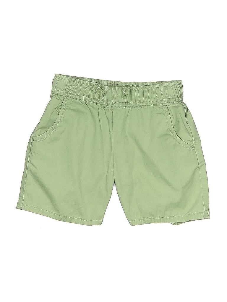 Pre-owned Cat & Jack Kids' Khaki Shorts In Green