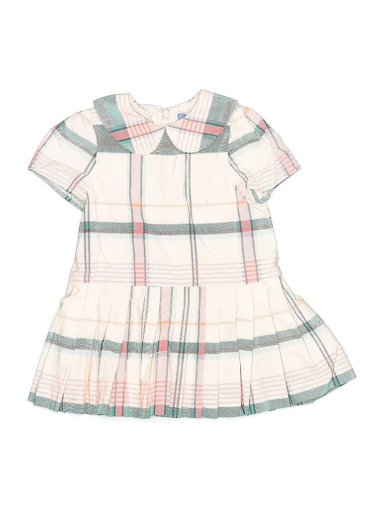 Jacadi Plaid Ivory Dress 12-18 MO / 18 MO - photo 1
