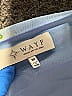 WAYF 100% Recycled Polyester Blue Long Sleeve Blouse Size M - photo 7