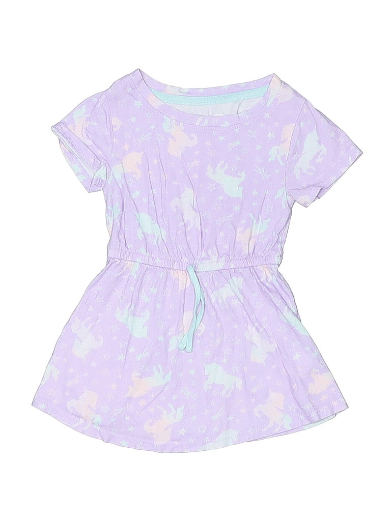 Click to view more detailed imagery on our partner's website Pre-owned Lands' End Kids' Dress In Purple