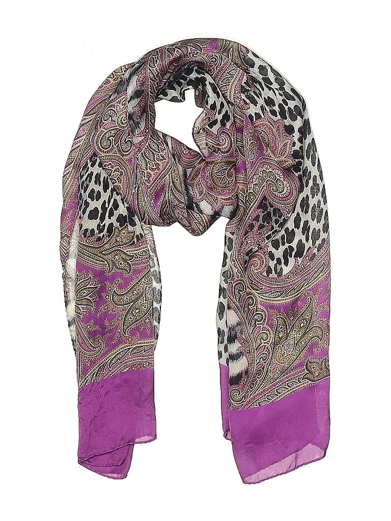 Carlisle Paisley Purple Scarf One size - photo 1