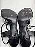 Prada Solid Black Leather Heel Sandals  Size EU 36 - photo 9