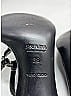 Prada Solid Black Leather Heel Sandals  Size EU 36 - photo 6