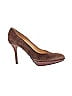 Gianmarco Lorenzi Brown Heels Size EU 37 - photo 1