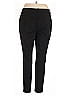 eShakti Solid Black Casual Pants Size XL (estimated) - photo 2