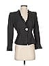 Giorgio Armani Houndstooth Gray Wool Blazer Size EU (IT) 38 / US 2 - photo 1