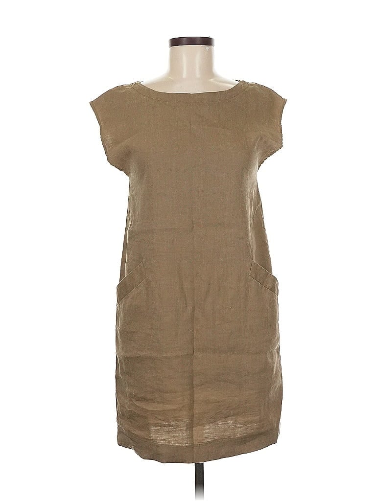 Pre-owned Theory Casual Dress In Brown