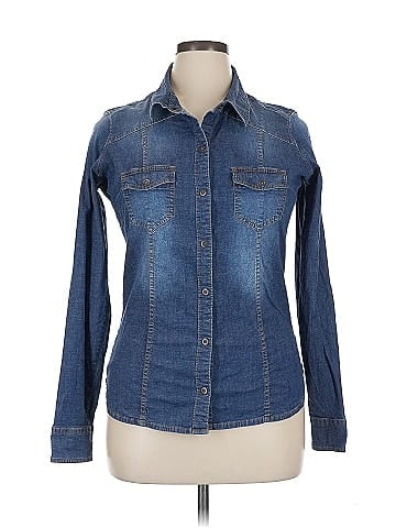 Guess Long Sleeve Button-Down Shirt (view 1)